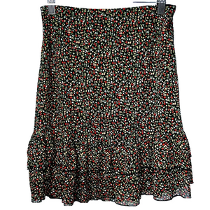 Beechers Brook Floral Ruffle Skirt